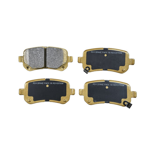 RDA Brakes Extreme Brake Pad Set Rear RDX2070SM