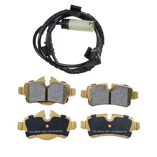 RDA Brakes Extreme Brake Pad Set Rear RDX2087SM
