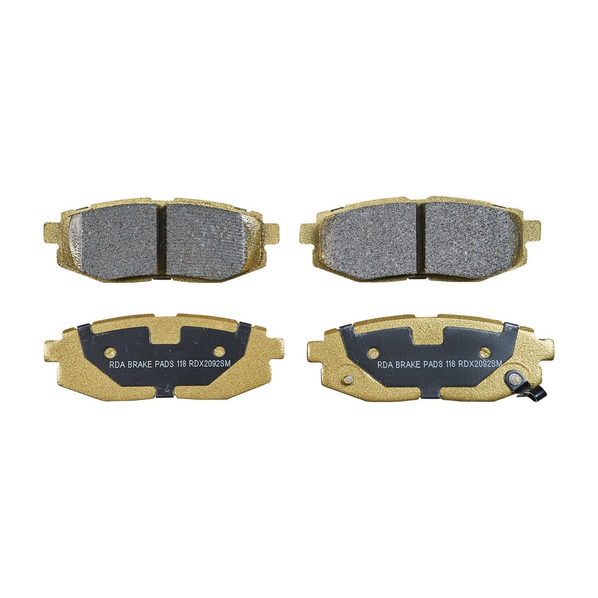 RDA Brakes Extreme Brake Pad Set Rear RDX2092SM