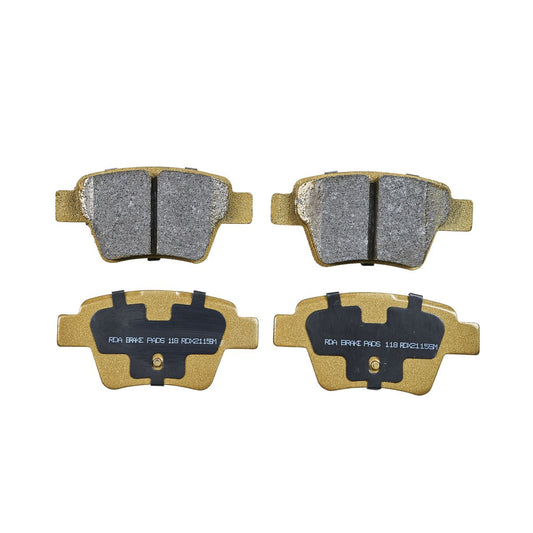 RDA Brakes Extreme Brake Pad Set Rear RDX2115SM