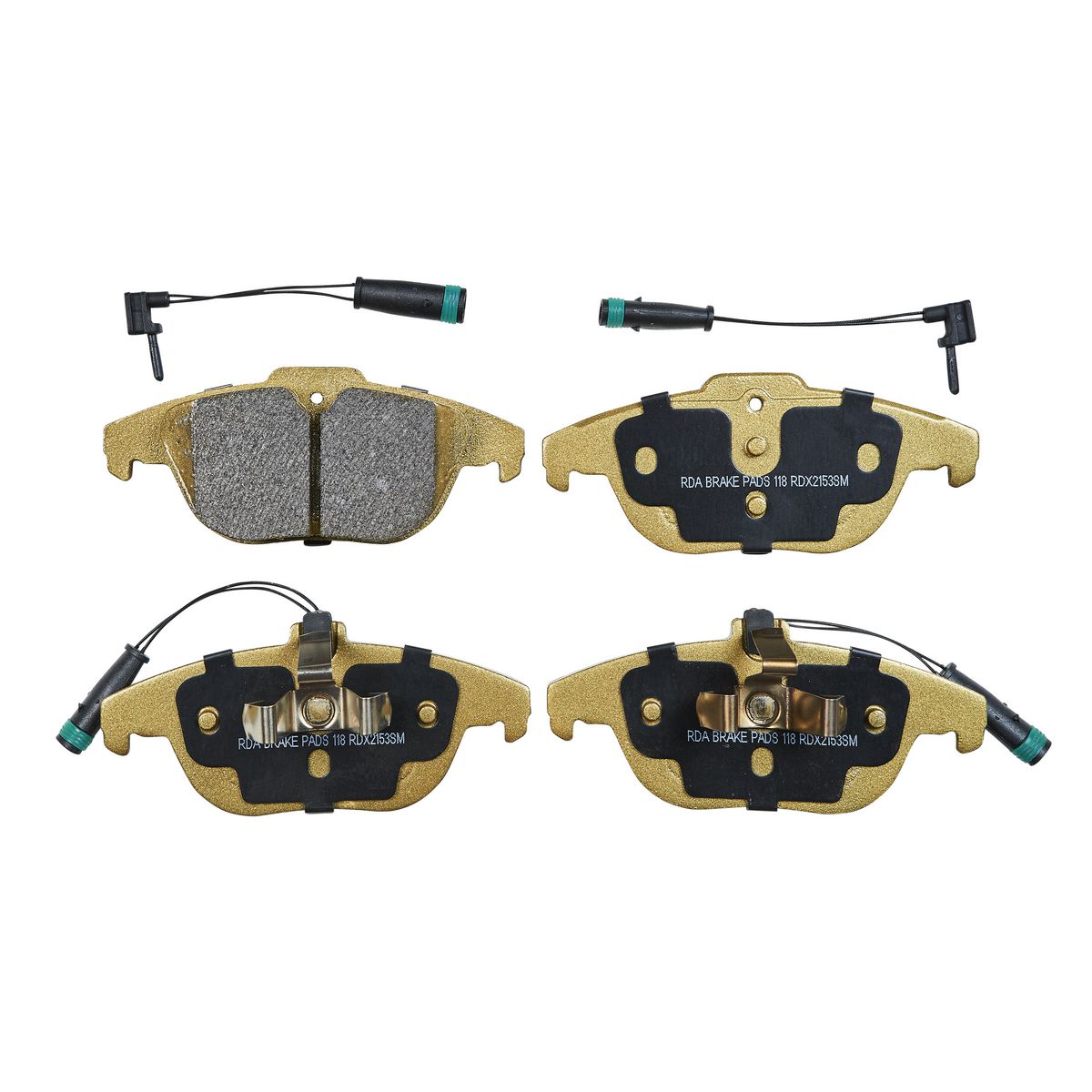 RDA Brakes Extreme Brake Pad Set Rear RDX2153SM