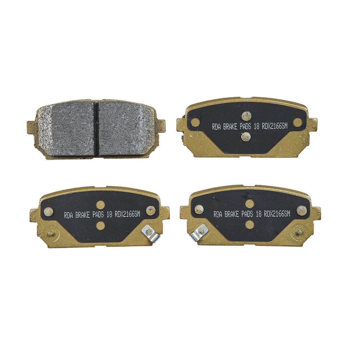 RDA Brakes Extreme Brake Pad Set Rear RDX2166SM