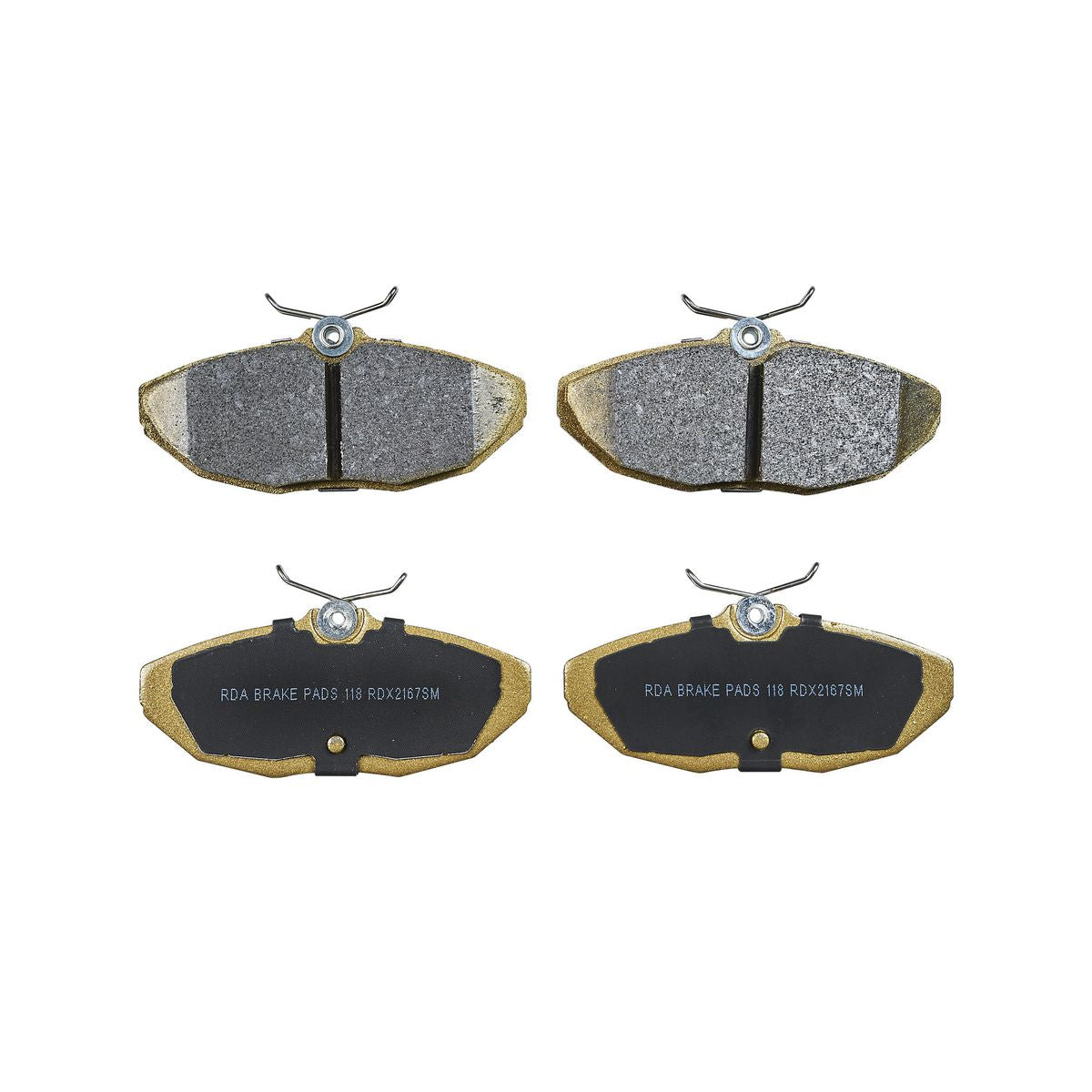 RDA Brakes Extreme Brake Pad Set Rear RDX2167SM