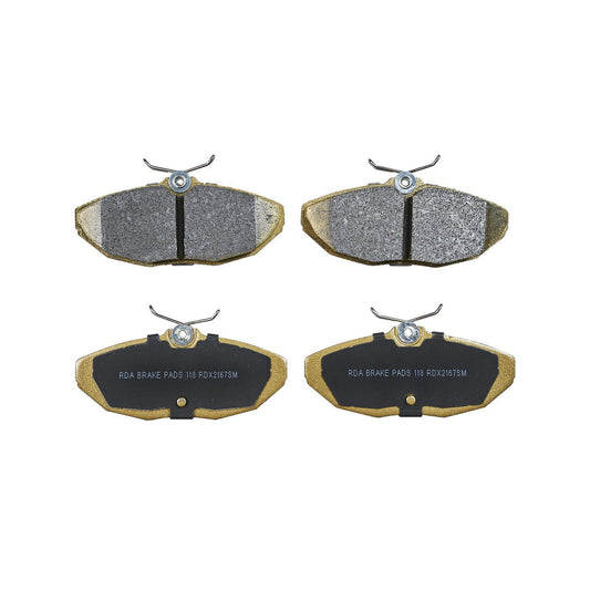 RDA Brakes Extreme Brake Pad Set Rear RDX2167SM