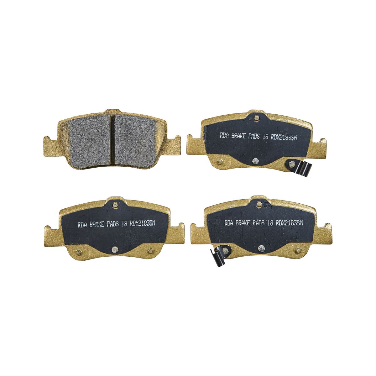 RDA Brakes Extreme Brake Pad Set Rear RDX2183SM