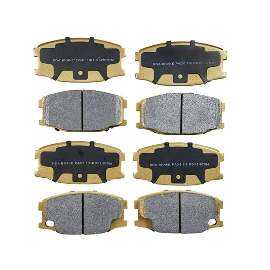 RDA Brakes Extreme Brake Pad Set Front RDX2187SM