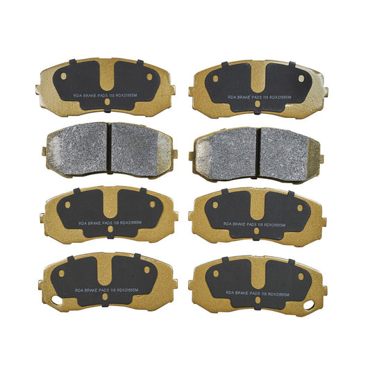 RDA Brakes Extreme Brake Pad Set Front/Rear RDX2188SM
