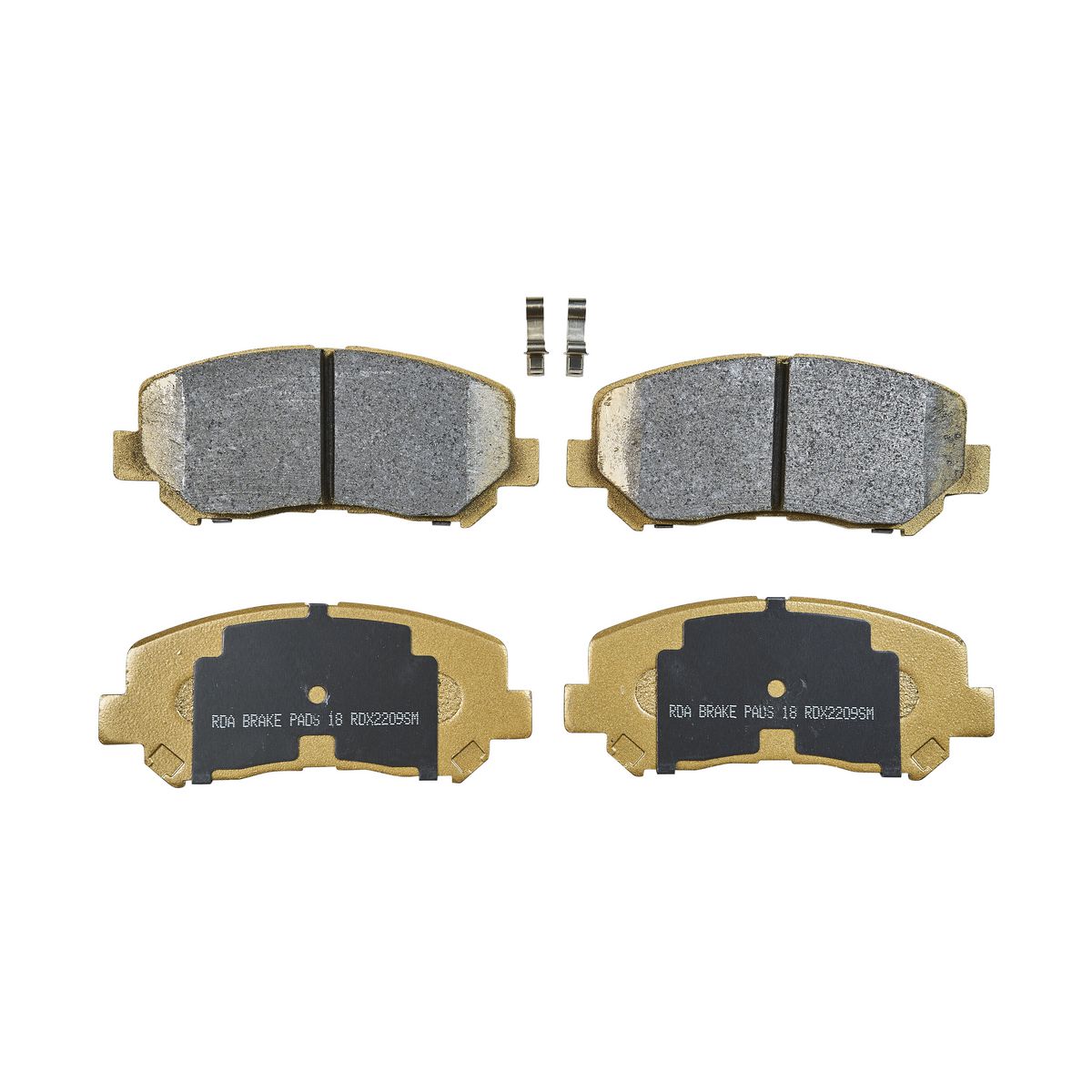 RDA Brakes Extreme Brake Pad Set Front RDX2209SM