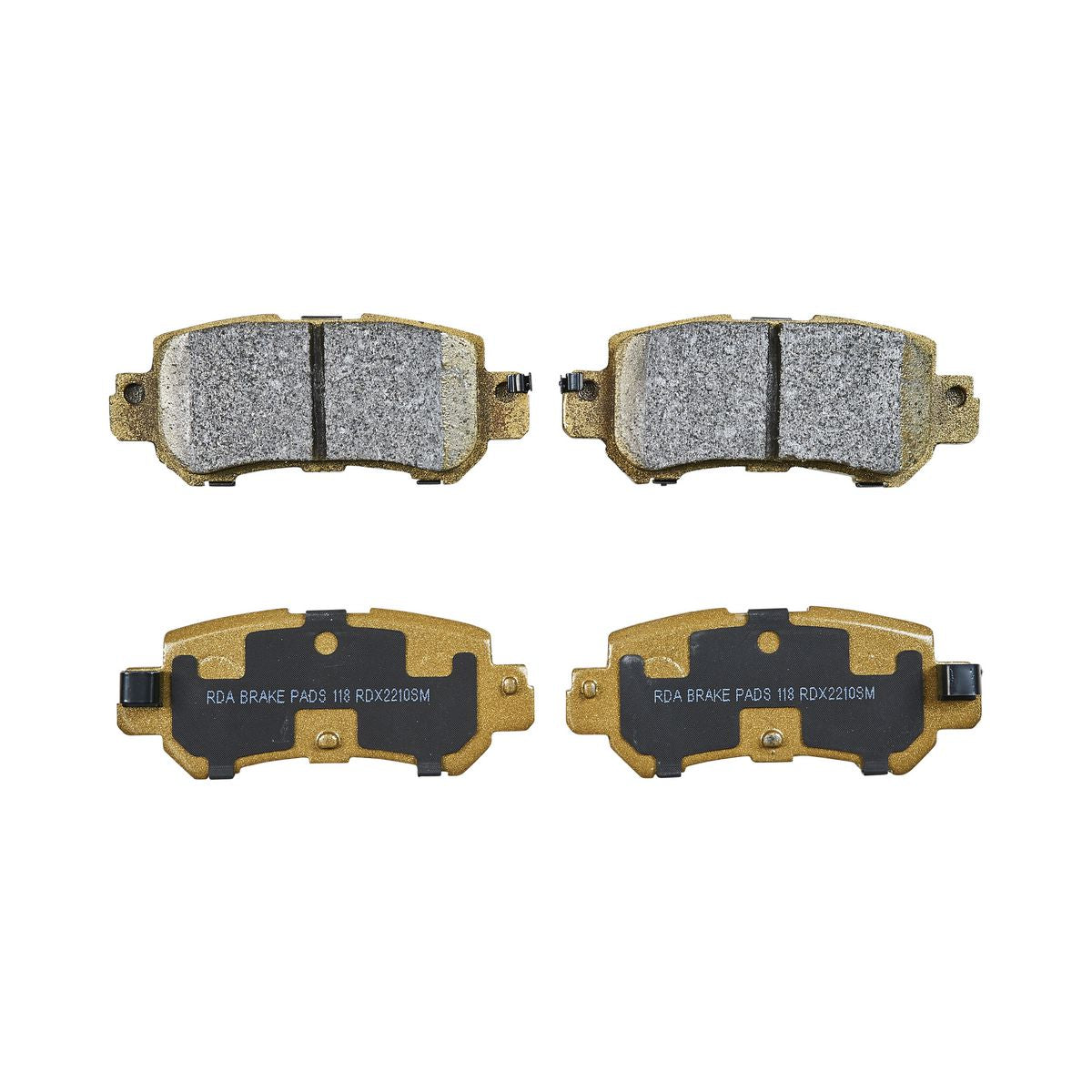 RDA Brakes Extreme Brake Pad Set Rear RDX2210SM