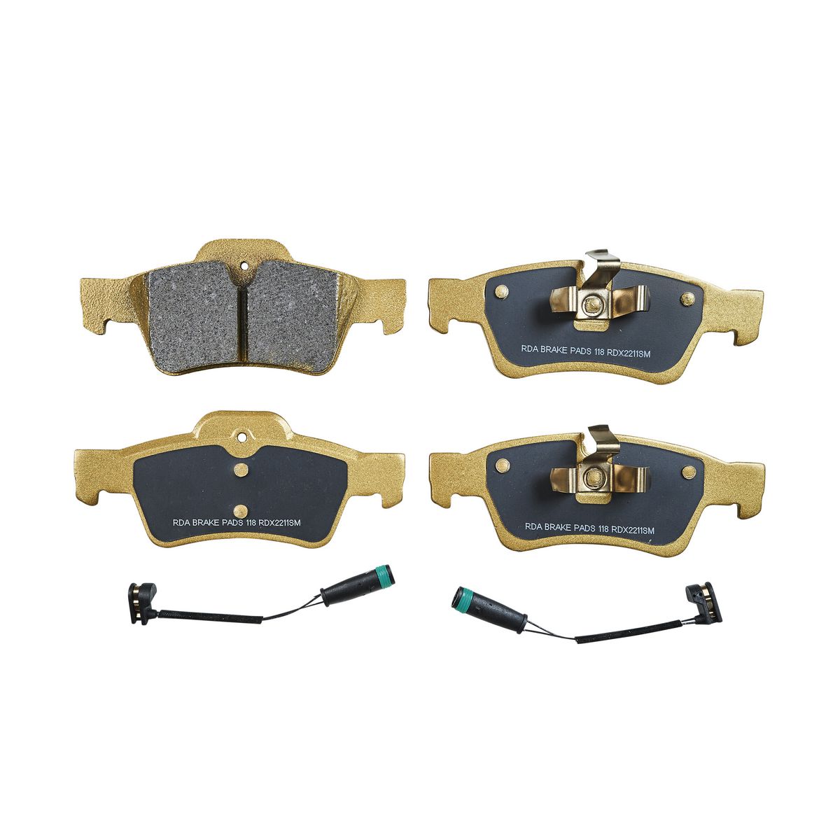 RDA Brakes Extreme Brake Pad Set Rear RDX2211SM