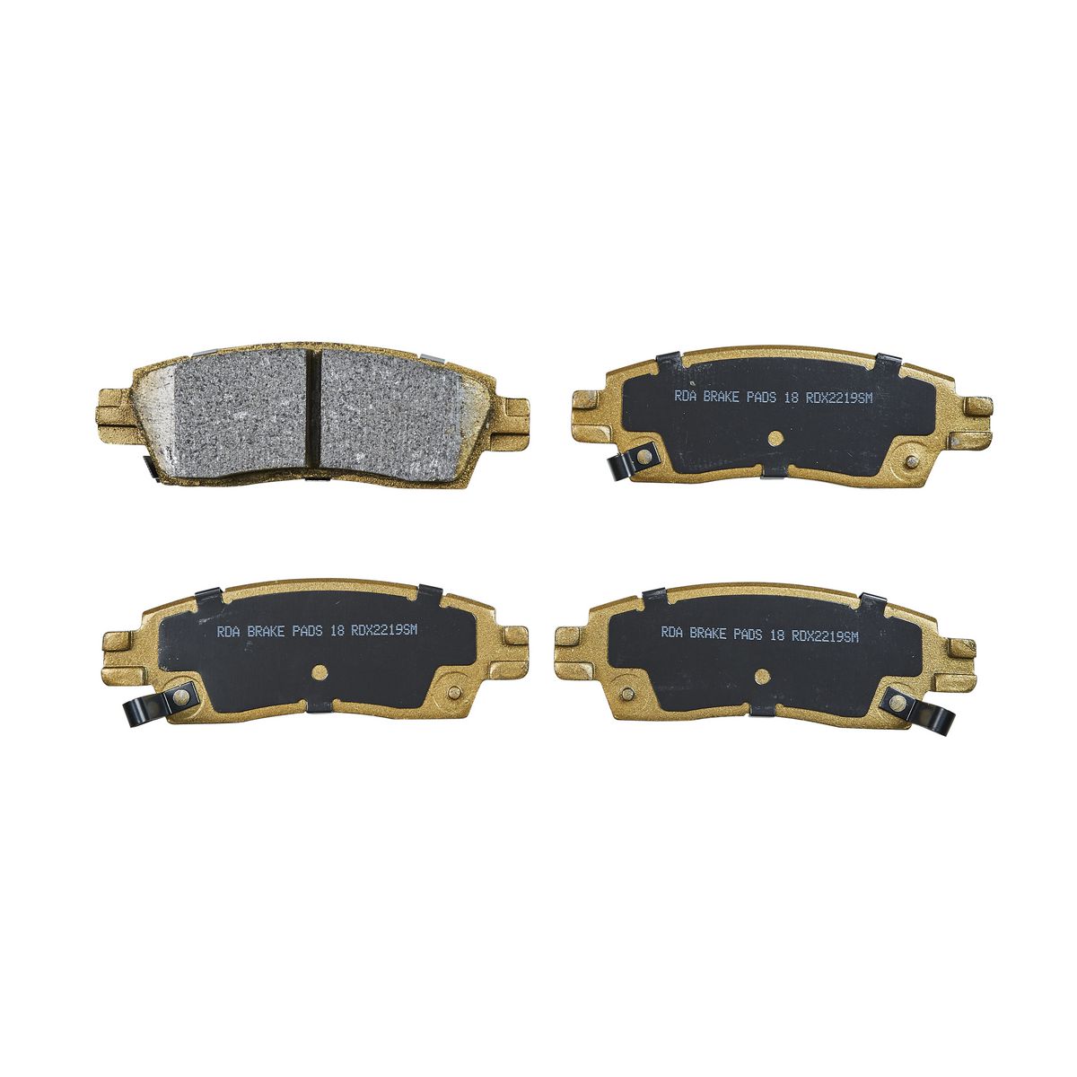 RDA Brakes Extreme Brake Pad Set Rear RDX2219SM