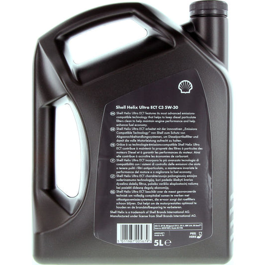 Shell Helix Ultra ECT C3 Engine Oil 5W30 5L