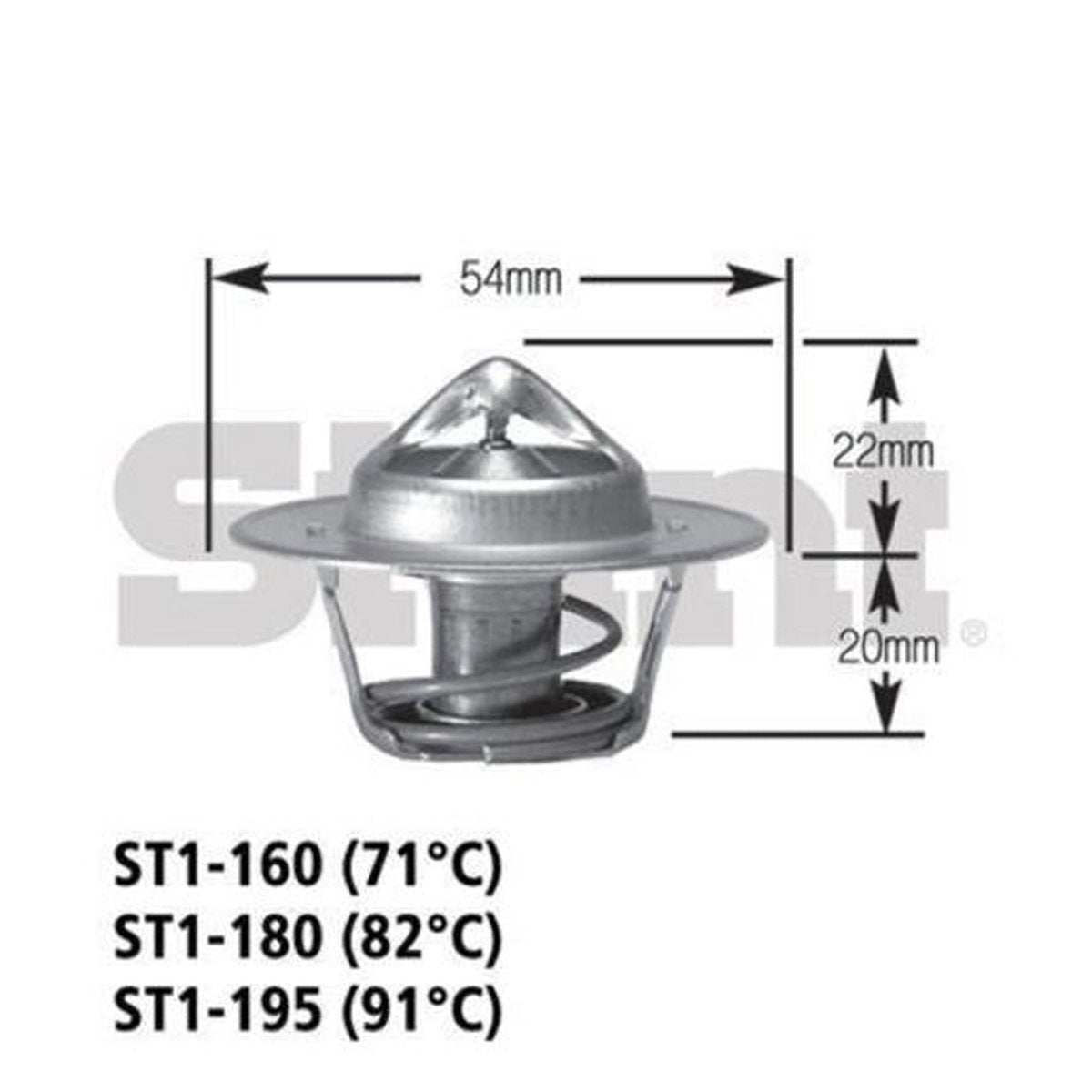 Gates Stant Thermostat ST1-160