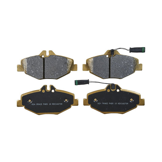 RDA Brakes Extreme Brake Pad Set Front RDX1667SM