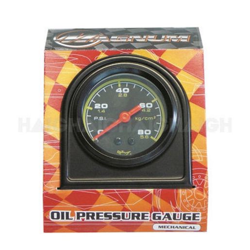 Haigh Oil Pressure Gauge 2In W/Panel (G1103) 743156