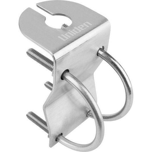 Uniden Glossy Stainless Steel Bull Bar Mount With Cable Slot