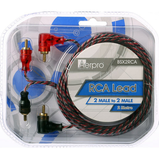 Aerpro 3M RCA Right Angle Blue