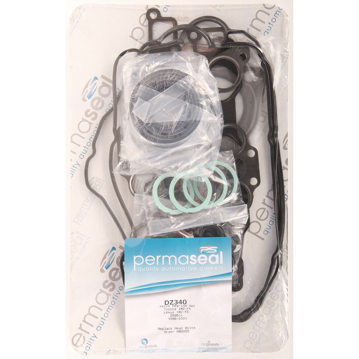 Permaseal Valve Regrind Gasket Set DZ340