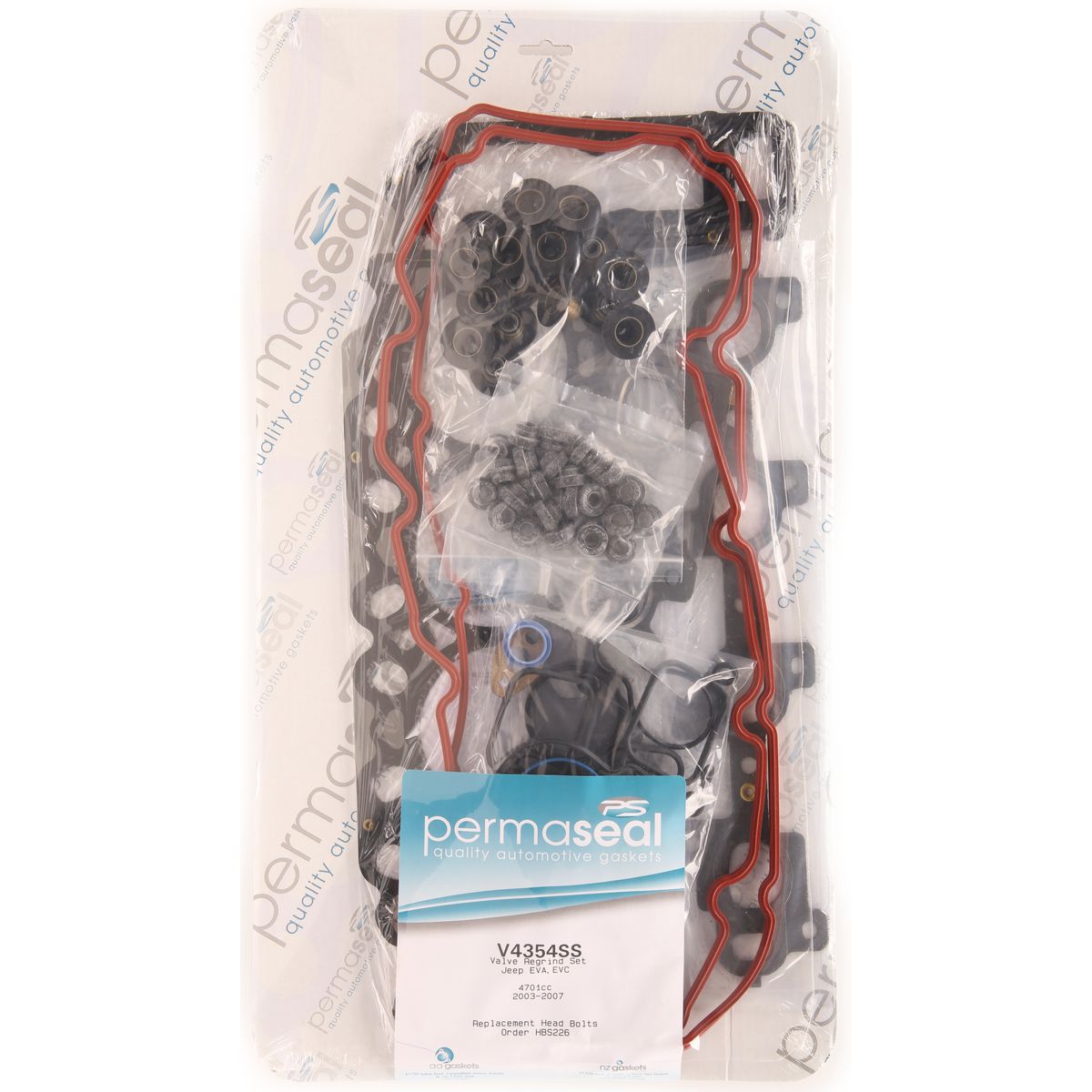 Permaseal Valve Regrind Gasket Set V4354SS