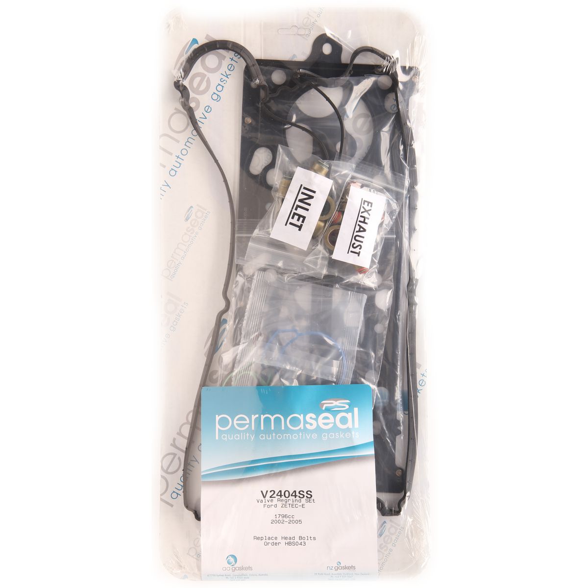 Permaseal Valve Regrind Gasket Set V2404SS