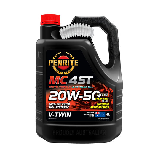 Penrite MC-4ST V Twin 20W-50 100% Pao & Ester 4L