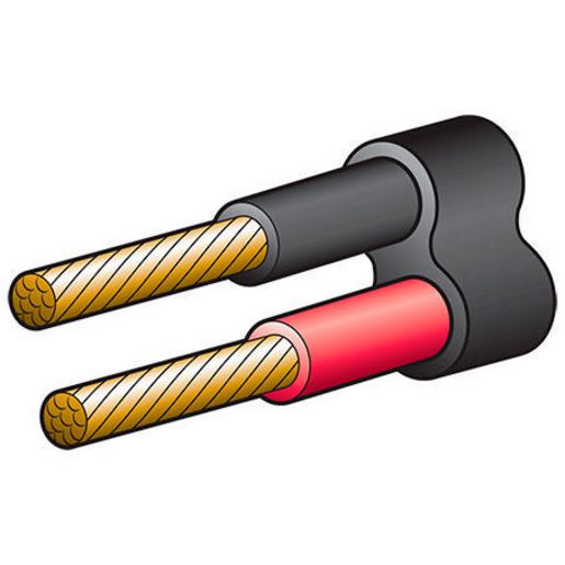 Narva Cable Twin Core 50A 6mm x 10m 5826-10TW