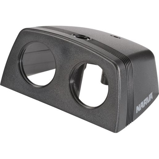 Narva Twin Blank Surface Mount Housing 81179BL