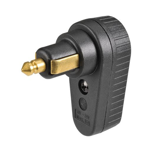 Narva Thermoplastic Right Angle Merit Plug 82107BL