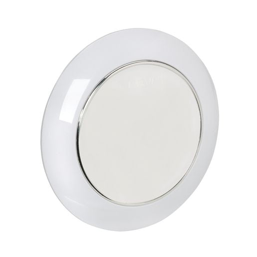 Narva Saturn Interior Lamp with Touch Switch Round White 75mm 12V 87501BL