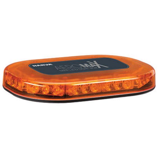 Narva Aeromax LED Mini Bar 12/24V Amber w/ Amber Lens