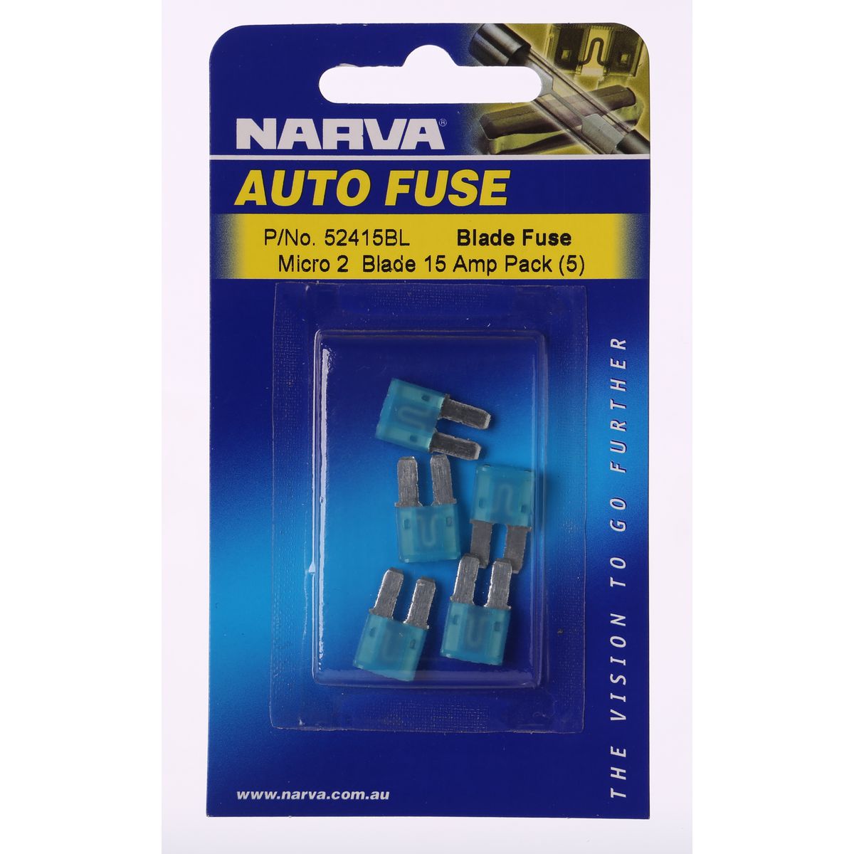 Narva Blade Fuse Micro 15A (5Pk) 52415BL