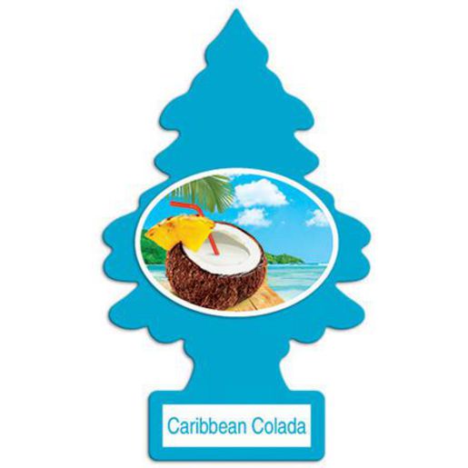 Little Trees Car Air Freshener Caribbean Colada 1 Pack