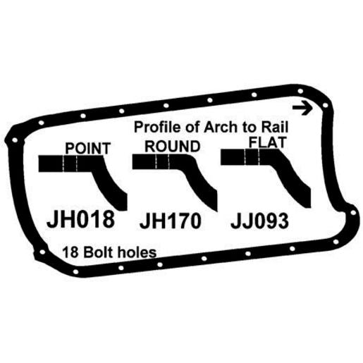 Permaseal Oil Pan Gasket Set JJ093