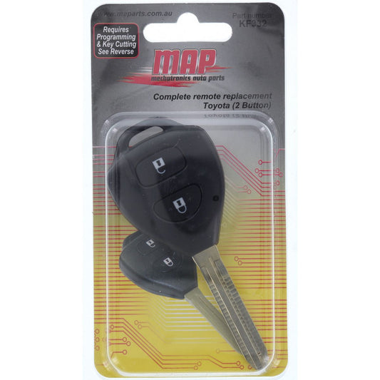 MAP Car Remote Complete fits Toyota Corolla Hiace Rav4 KF332