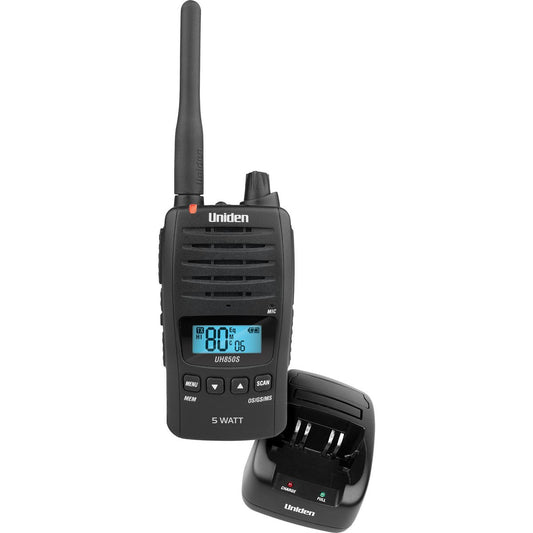 Uniden 5 Watt UHF Waterproof CB Handheld Radio
