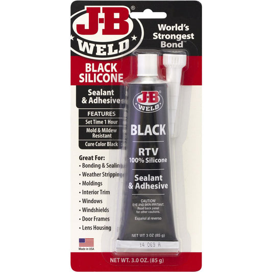 J-B Weld Black Silicone Sealant 31319