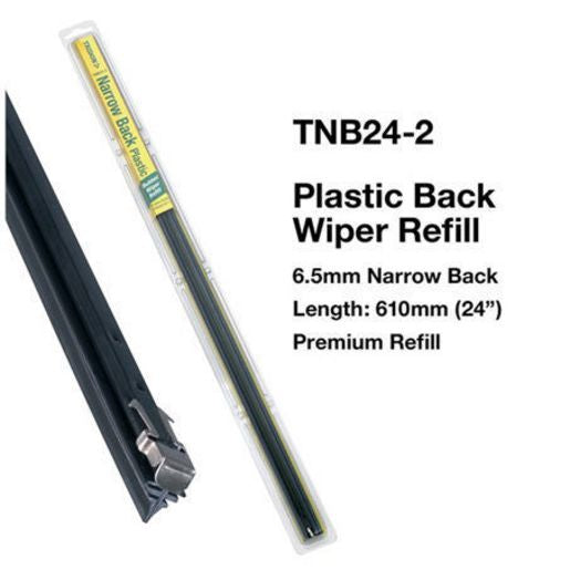 Tridon Wiper Refill Plastic Narrow Back TNB24-2