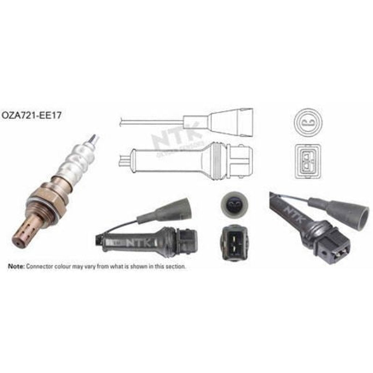 NTK Oxygen Lambda Sensor OZA721-EE17