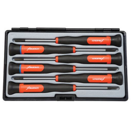 Kromex Precision Screwdriver Set 6Pc KTK408