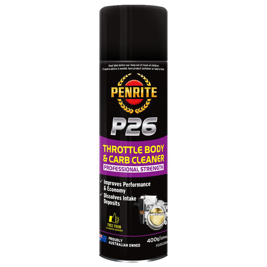 Penrite Throttle Body & Carb Cleaner P26 Professional Strength 400g P26TBCC0004