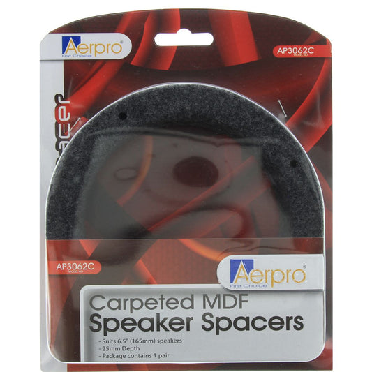 Aerpro Speaker Spacers 6.5" MDF Pair Grey AP3062C