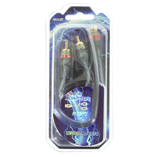 Aerpro 22cm 1F/2M RCA Y Splitter