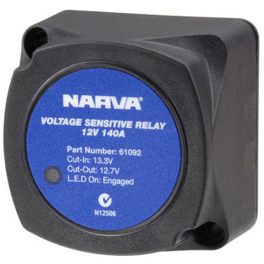 Narva Voltage Sensitive Relay 140A 12V 61092