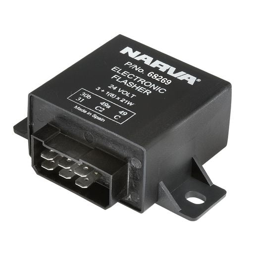 Narva Relay HD Electronic Flasher 24V 6 Pin 68269BL