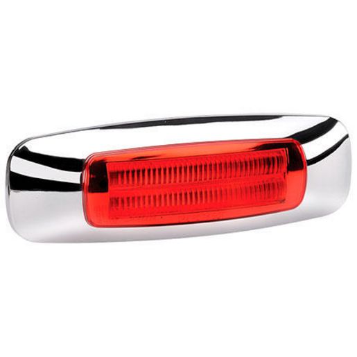 Narva Model 24 LED Rear End Outline Marker Red Light Guide 9-33V 92434