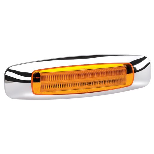 Narva Model 24 LED Light Guide Side Marker Lamp Amber 146mm x 40mm 9-33V 92446BL