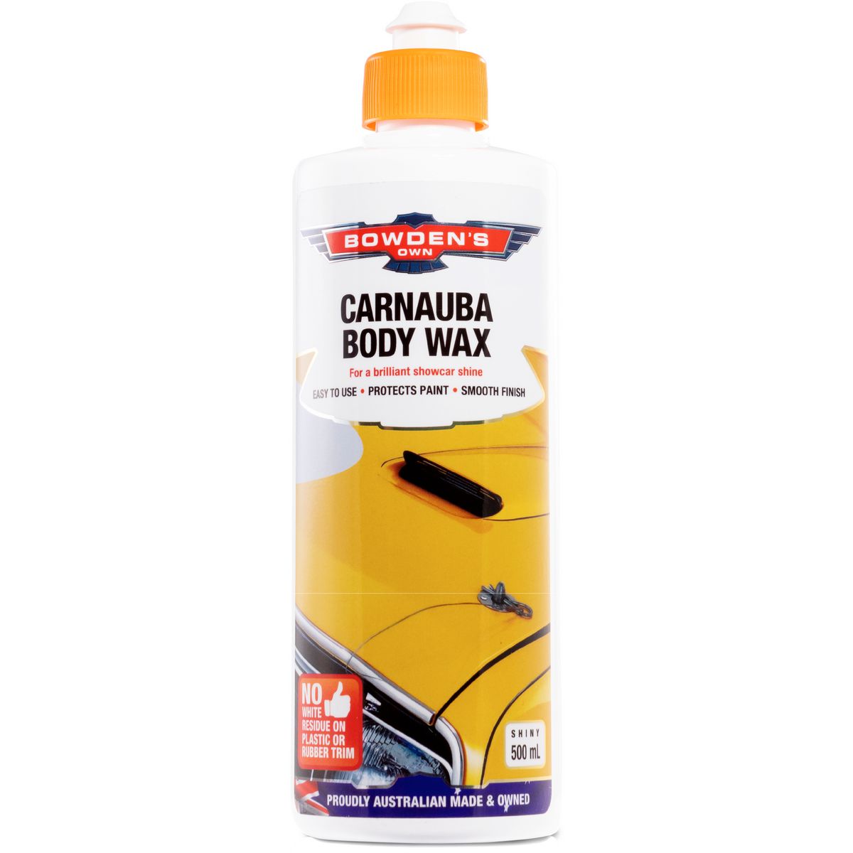 Bowden's Own Carnauba Body Wax Non-Abrasive Protection 500ml
