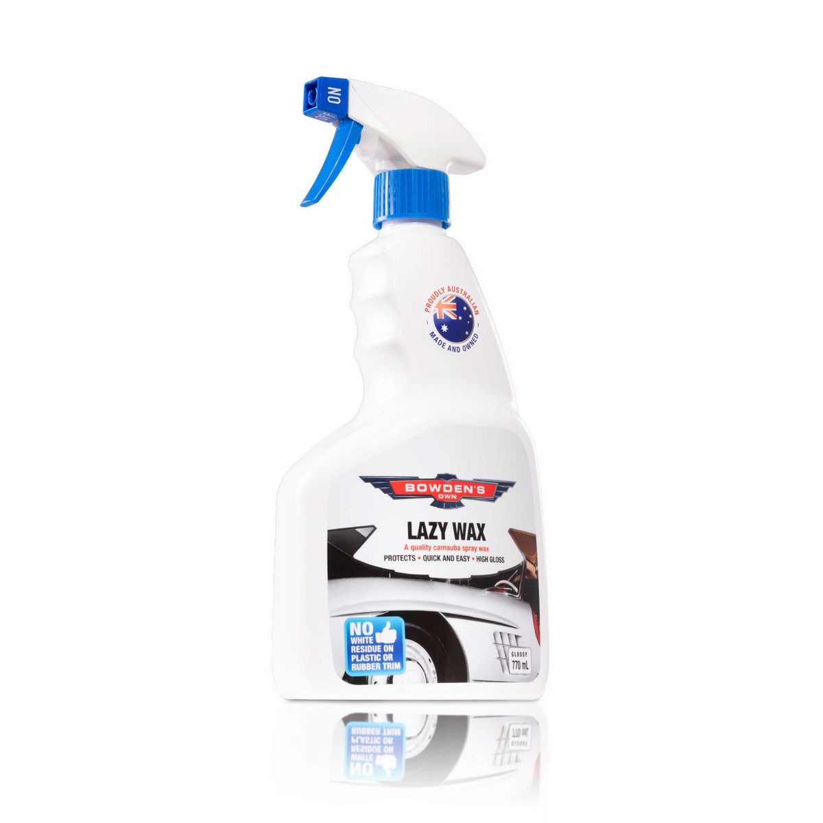 Bowden's Own Lazy Wax Carnauba Spray 500ml
