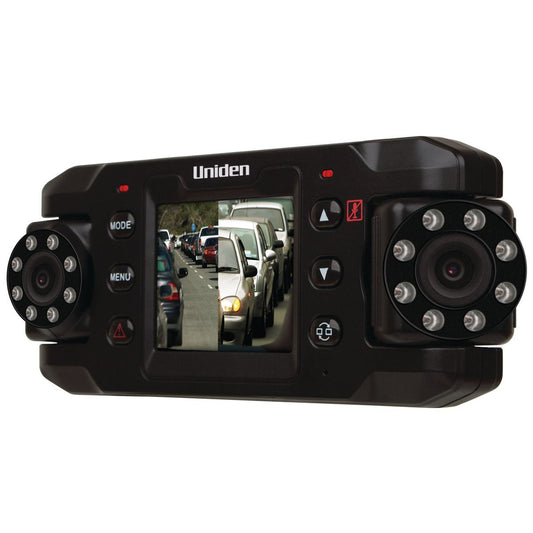 Uniden Dual Camera Black Box – Accident Cam Vehicle Recorder With Night Vision