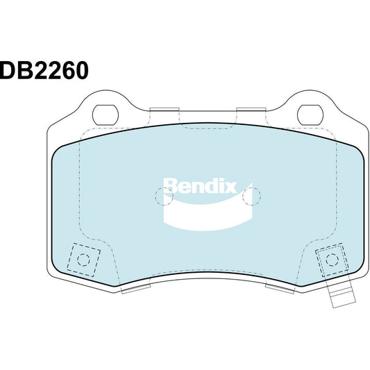 Bendix Ultimate Brake Pad Set Rear DB2260 ULT